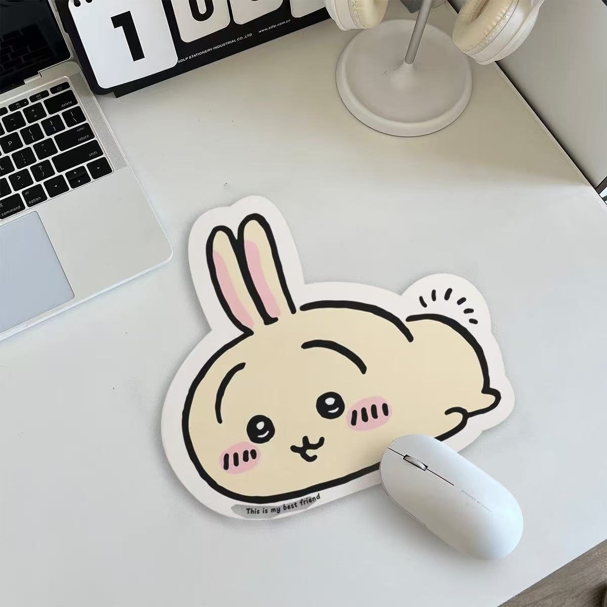 Leather Desk Pad - Коврик для мыши Chiikawa Cartoon Jiyi