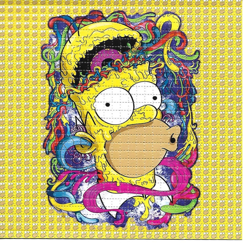 Ink Blotter Paper - Психоделическая художественная живопись раздутого ума без