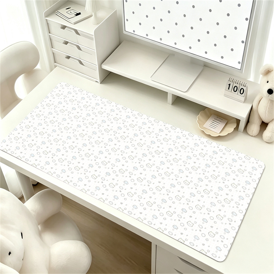 Милый кожаный коврик для стола – обзор и цена Leather Desk Pad
