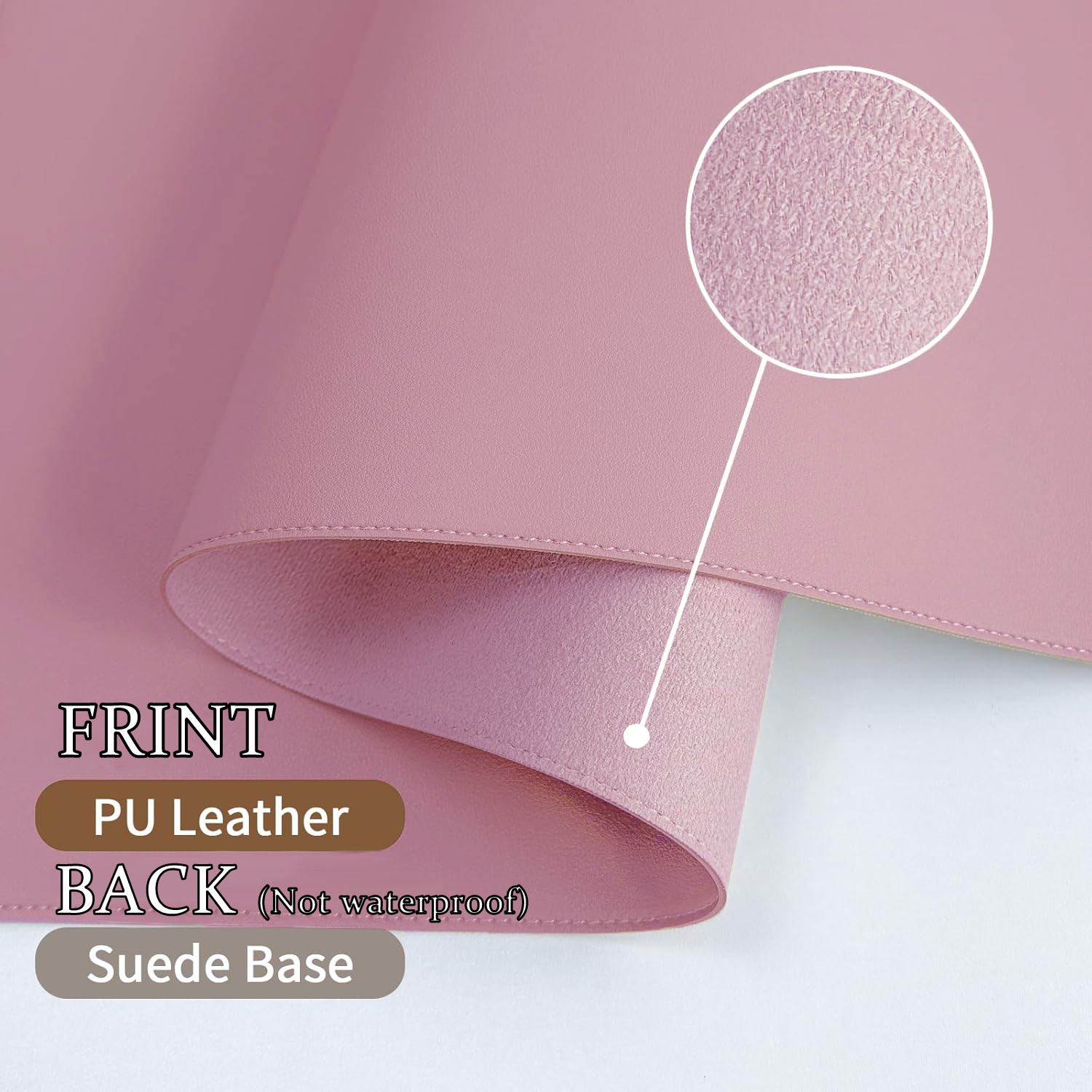 Коврик-блоттер для стола, двус – обзор и цена Leather Desk Pad