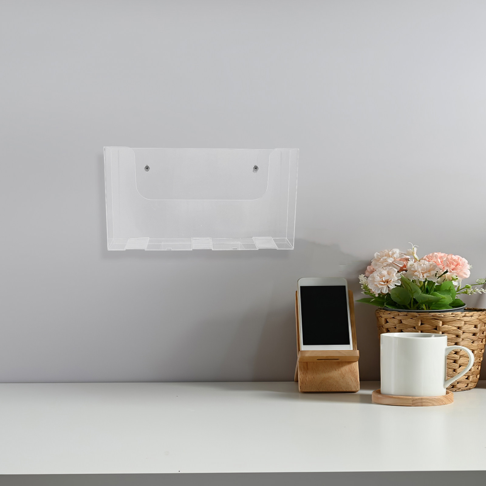 2 шт. настенных держателя для  – обзор и цена Magazine Holder Rack