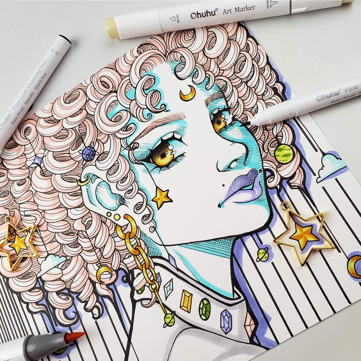 Ohuhu Micro Pen Fineliner Ручк – обзор и цена Correction Pen Fine